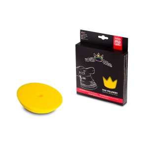 Royal Pads Air Medium Pad – średniej twardości pad polerski do maszyn DA, żółty 130/150mm