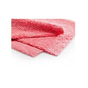 Monster Shine Ultra Fine Red – delikatna mikrofibra bez obszycia, 40x40cm