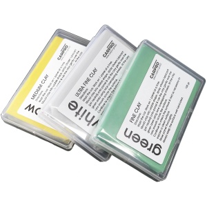 CarPro Clay Set 3 glinki zestaw miękka, średnia, twarda 3x100 g