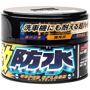 SOFT99 Water Block Super Splash Dark - wosk o wysokiej hydrofobowości 300g