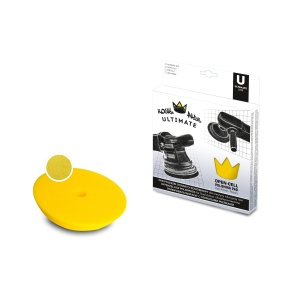 Royal Pads Ultimate Ultra Cut – twardy pad polerski, żółty 80/100mm