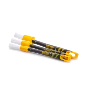 Work Stuff Detailing Brush Rubber Albino Set – zestaw trzech pędzelków detailingowych