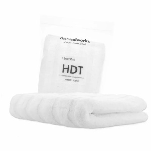 ChemicalWorkz White Whale Hybrid Towel Premium – hybrydowy ręcznik do osuszania auta, 1200gsm, 70x50cm