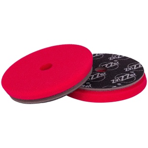 zvizzer all-rounder red pad heavy cut – twardy pad polerski, czerwony, 140mm