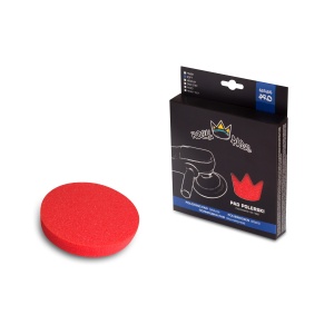 Royal Pads Pro Soft Pad Polishing – miękki pad polerski, czerwony 130mm