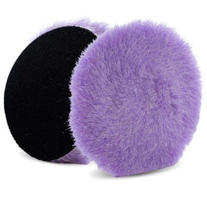 Lake Country Purple Foamed Wool Pad – futro polerskie, długie włosie 133mm