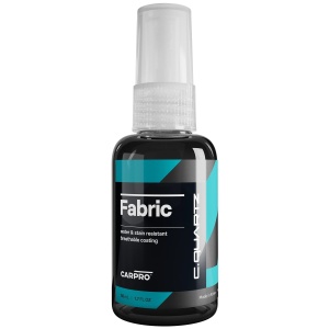 CarPro Cquartz Fabric Coat - powłoka do zabezpieczenia impregnacji materiału 50ml