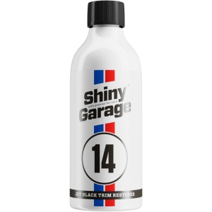 Shiny Garage Jet Black - środek odświeżający plastiki zewnętrzne 500ml
