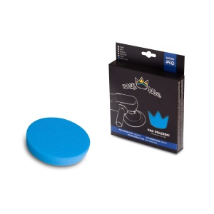Royal Pads Pro Heavy Cut Pad – bardzo twardy pad polerski, niebieski 80mm