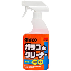 Soft99 Glaco De Cleaner - płyn do mycia szyb z niewidzialną wycieraczką 400ml