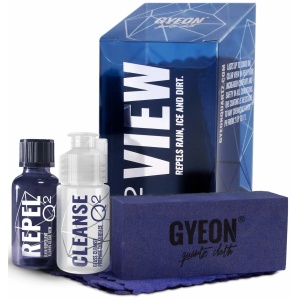 Gyeon Q2 VIEW Kit – trwała niewidzialna wycieraczka na szyby, zestaw 20ml