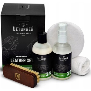 Deturner Leather Set – zestaw do czyszczenia i konserwacji skóry