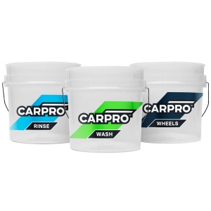 CarPro Bucket Stickers – zestaw trzech naklejek na wiadra