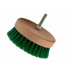 Monster Shine Carpet Soft Brush – miękka szczotka na wkrętarkę do czyszczenia tapicerki, zielona