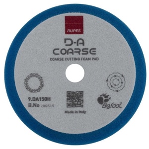 Rupes DA Coarse – twardy pad polerski do maszyn Dual Action, niebieski – 130/150mm