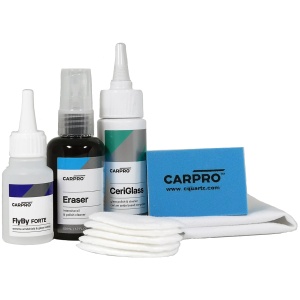 CarPro FlyBy FORTE Extreme Full Kit - zestaw najtrwalsza na rynku niewidzialna wycieraczka 15 ml