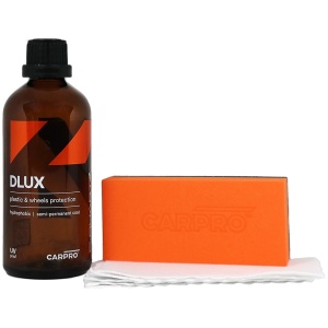 CarPro CQuartz DLUX powłoka ceramiczna do zabezpieczania plastików i felg 100ml