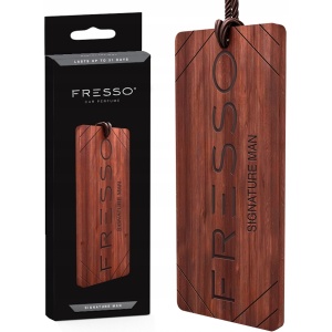 Fresso Signature Man – drewniana zawieszka zapachowa