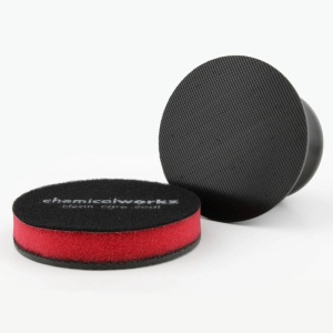 chemicalworkz clay kit – uchwyt i pad do glinkowania lakieru 75mm