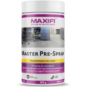 Maxifi Master Pre-Spray – proszek do prania tapicerki materiałowej 500g