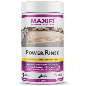 Maxifi Power Rinse – proszek do prania ekstrakcyjnego tapicerki 500g