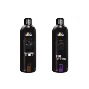 ADBL Zestaw do czyszczenia i konserwacji opon Tire Cleaner + Tire Dressing 2x 500ml