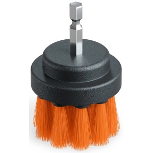 ADBL Twister Soft – szczotka na wkrętarkę do czyszczenia tapicerki, miękkie włosie 50mm