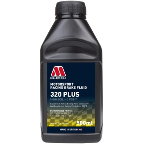 Millers Oils Racing Brake Fluid 320+ - wyczynowy płyn hamulcowy 500ml