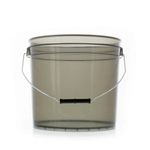 chemicalworkz ultra clear bucket grey – wiadro detailingowe, szare 13l