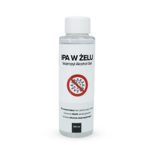 RR IPA w żelu – alkohol izopropylowy w żelu, usuwa do 99,9% zanieczyszczeń 150ml