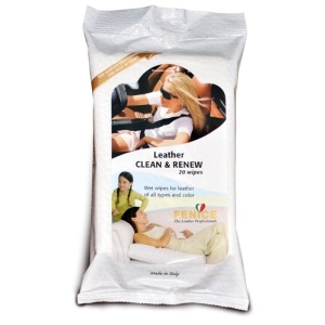 Ottimo Leather Clean and Renew Wipes – chusteczki do czyszczenia skóry, 20 sztuk