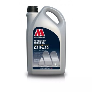 MILLERS OILS XF PREMIUM C2 5w30 – w pełni syntetyczny olej silnikowy, MID SAPS 5L
