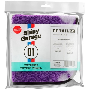 Shiny Garage Extreme Drying Towel XS – bardzo chłonny ręcznik do osuszania pojazdu, 40x40cm