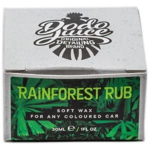 dodo juice rainforest rub – naturalny wosk do wszystkich lakierów 30ml