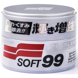 SOFT99 Pearl & Metallic Wax - wosk do lakierów metalicznych i perłowych 320g