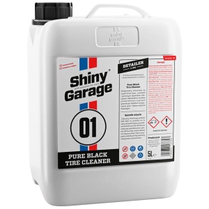 Shiny Garage Pure Black Tire Cleaner - środek do dogłębnego czyszczenia opon, gumy 5L