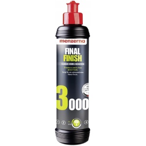 Menzerna 3000 Final Finish wykańczająca pasta polerska twarde lakiery 250ml
