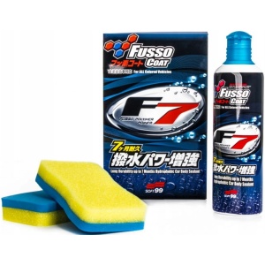 Soft99 Fusso Coat F7 All Colours – produkt do zabezpieczenia lakieru, trwałość do 7 miesięcy 300ml