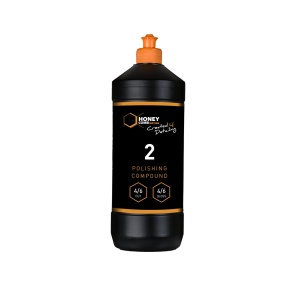 honey combination polishing compound 2 – średnio ścierna pasta polerska, baza wodna 1l