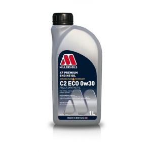 Millers Oils XF PREMIUM C2 ECO 0w30 – w pełni syntetyczny olej silnikowy do jednostek Ford i Jaguar Land Rover 1L
