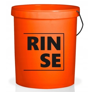 monster shine wiadro pomarańczowe detailingowe z przykrywką rinse 19l