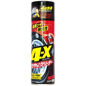 SOFT99 4-X Tire Cleaner – dressing do opon w formie sprayu 470ml
