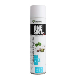 Freshtek One Shot Bawełna – neutralizator nieprzyjemnych zapachów 600ml