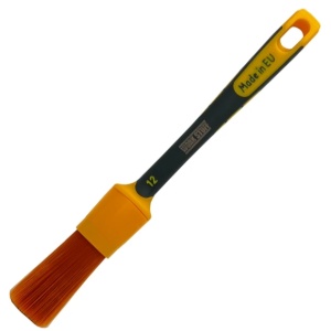 Work Stuff Detailing Brush Rubber Albino Orange – pędzelek detailingowy z gumowaną rękojeścią 24mm