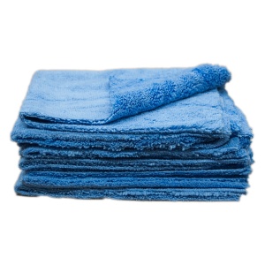 Monster Shine Ultra Fine Blue 40x40 cm - delikatna mikrofibra bez obszycia 5pak.