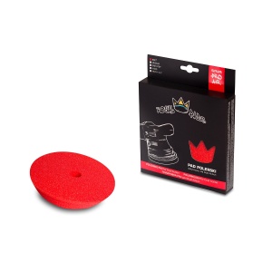 Royal Pads Air Soft Pad – miękki pad polerski do maszyn DA, czerwony 80/100mm