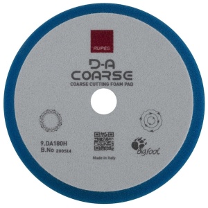 Rupes DA Coarse – twardy pad polerski do maszyn Dual Action, niebieski 150/180mm