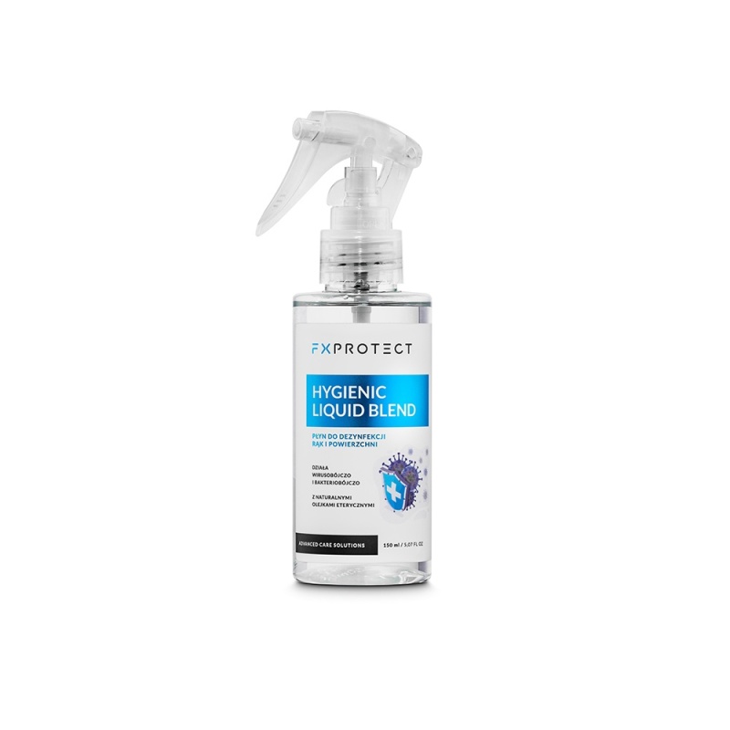 fx protect hygienic liquid blend - płyn do dezynfekcji rąk i powierzchni 150ml