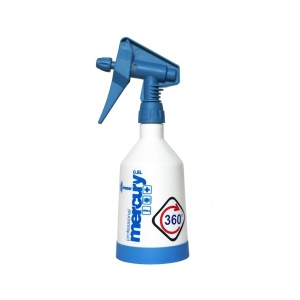 KWAZAR Mercury Super 360° PRO+ 0,5l - opryskiwacz niebieski, atomizer double action