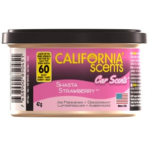 California Scents puszka zapachowa do auta Shasta Strawberry - zapach truskawkowy
